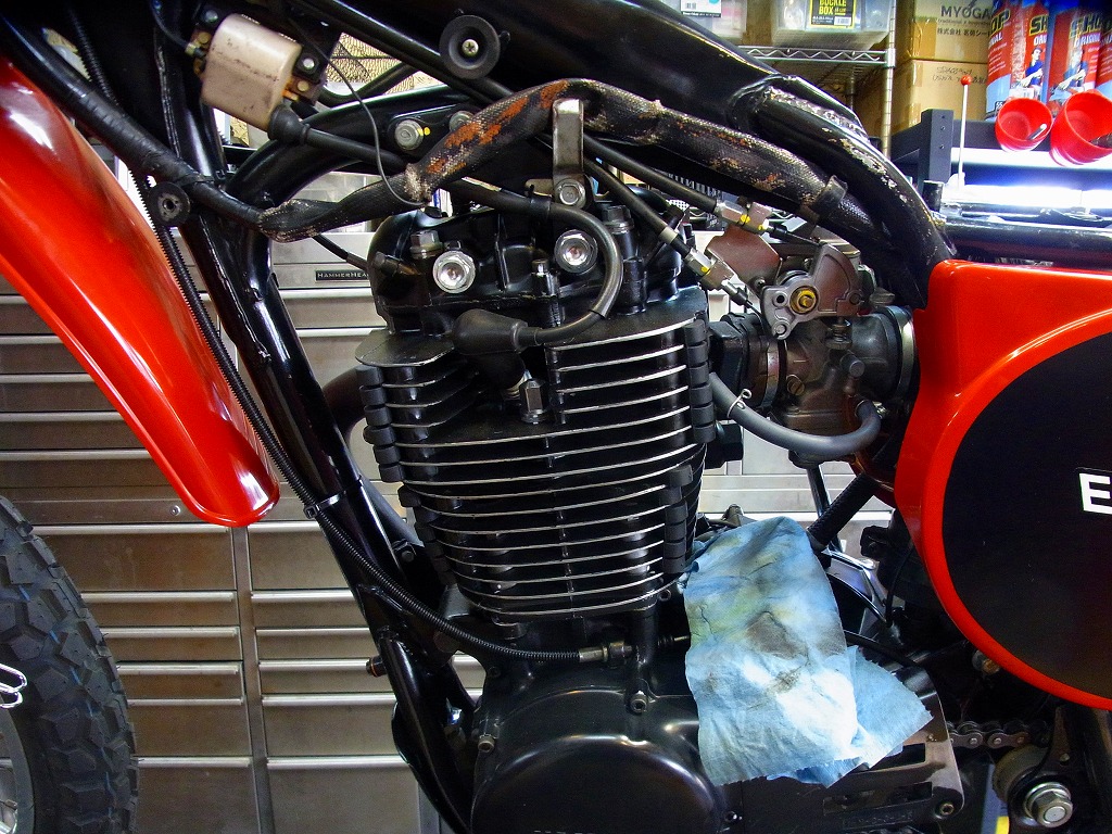 再値下げしました ヤマハ XT500 エンジンとフレーム おまけつき